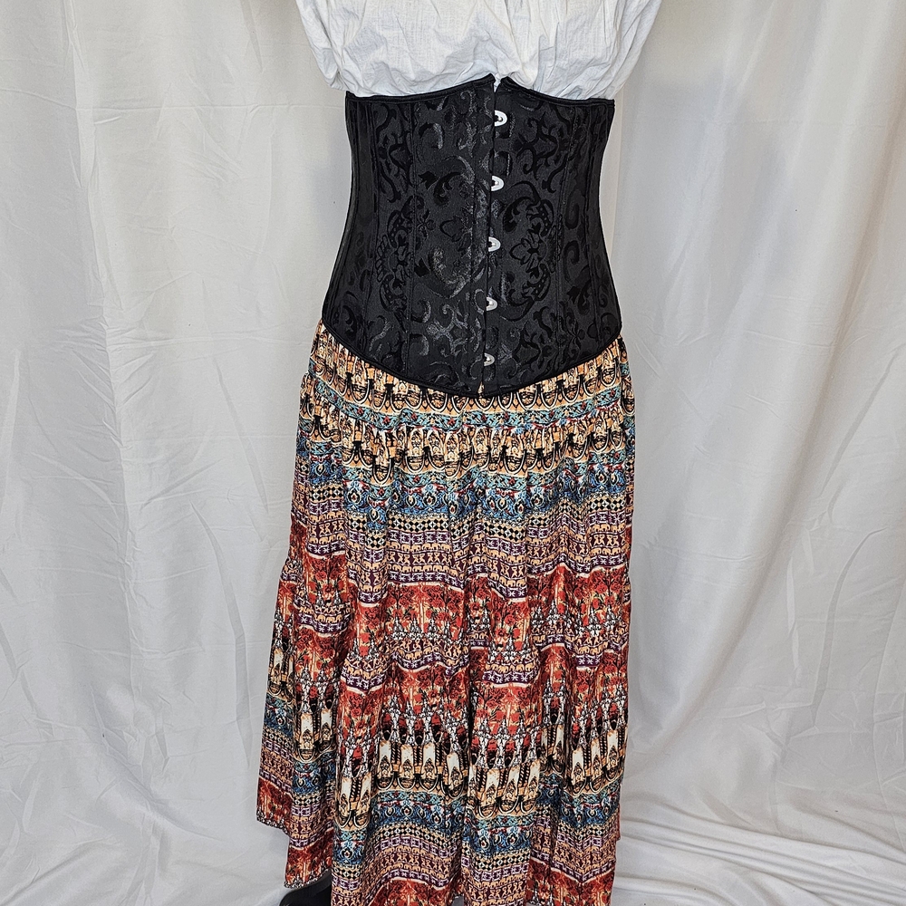 Bohemian Multicolor Maxi Skirt - Picture 8 of 8